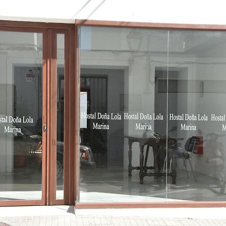 Hostal Dona Lola Marina Zahara de los Atunes Kültér fotó